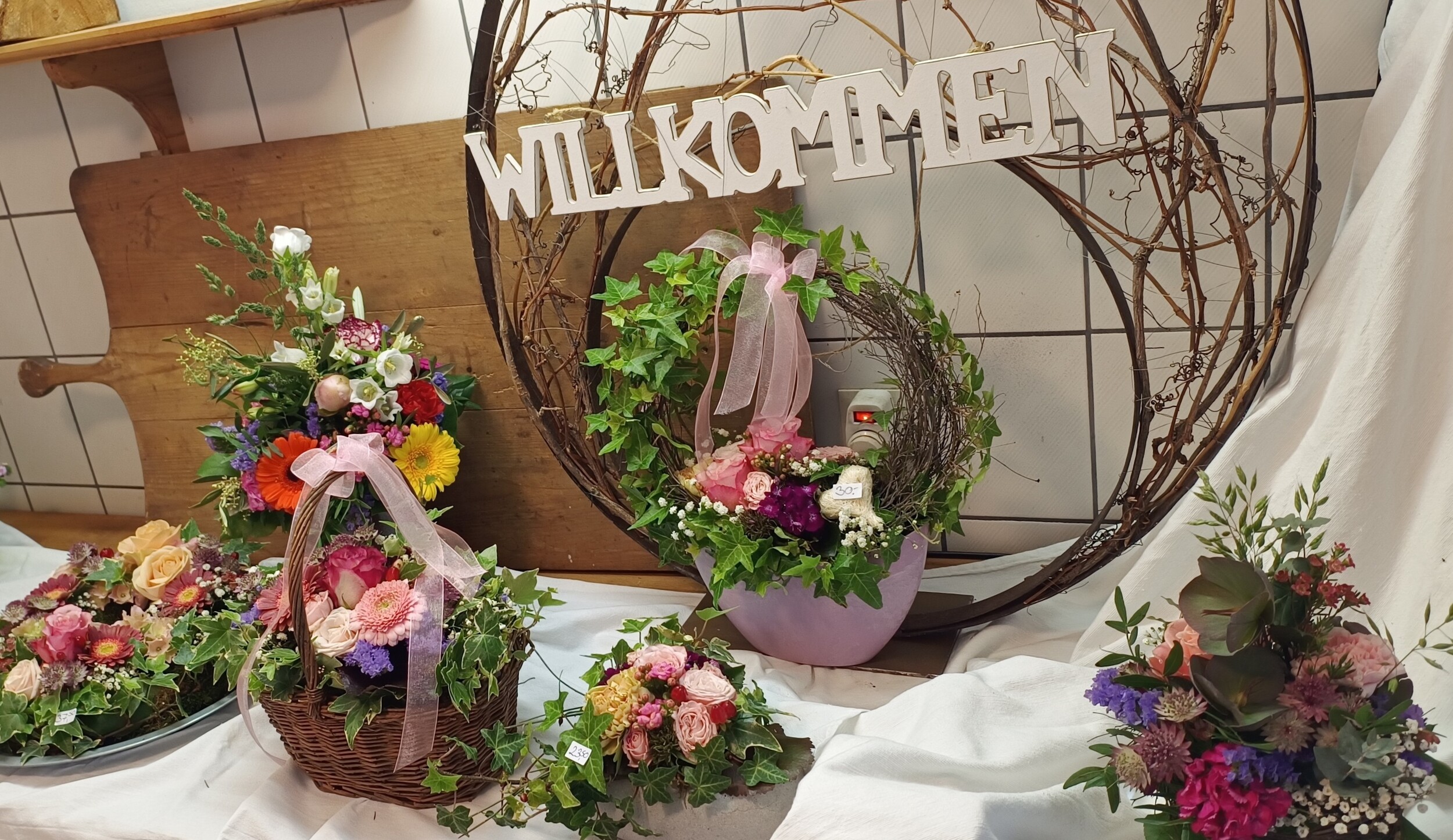 Einstecker Floristik Beispiel