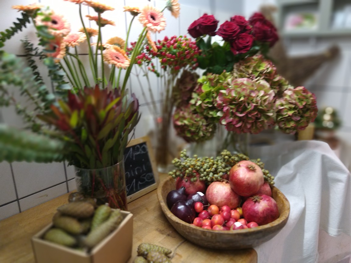 Strauß mit Frühlingsblumen